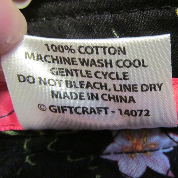 Marie Osmond Tote Bag Purse Marie Collection Giftcraft Quilted Floral Bag Unused - Picture 11 of 16